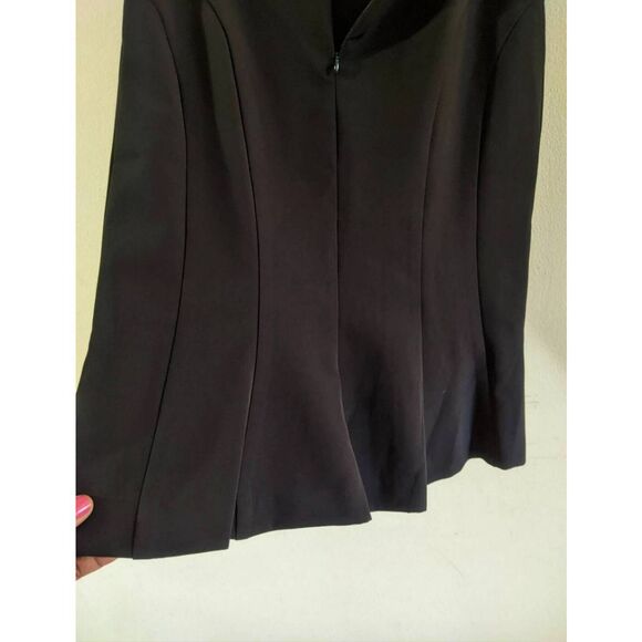 Nanette Lepore Skirt Pencil Women's Size 4 Black Knee-Length Stretch Office Work - Picture 6 of 7